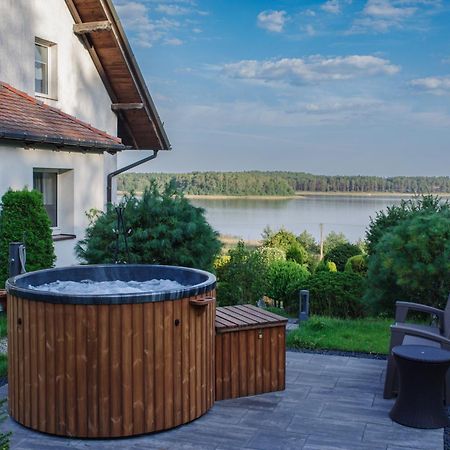 Dom Na Wzgorzu Z Widokiem Na Jezioro Z Balia I Sauna Lipnica  Exterior foto